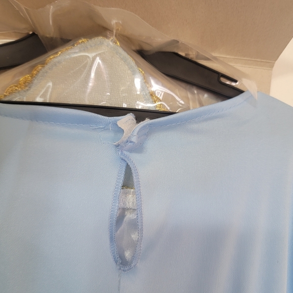 NEW Girls Blue Princess Costume Size 10-12 - Picture 10 of 10
